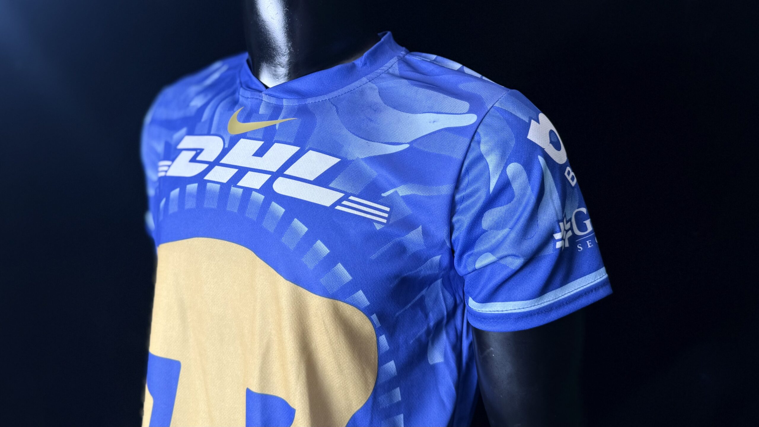 Jersey Pumas Azul 2026 | Estampado Gratis